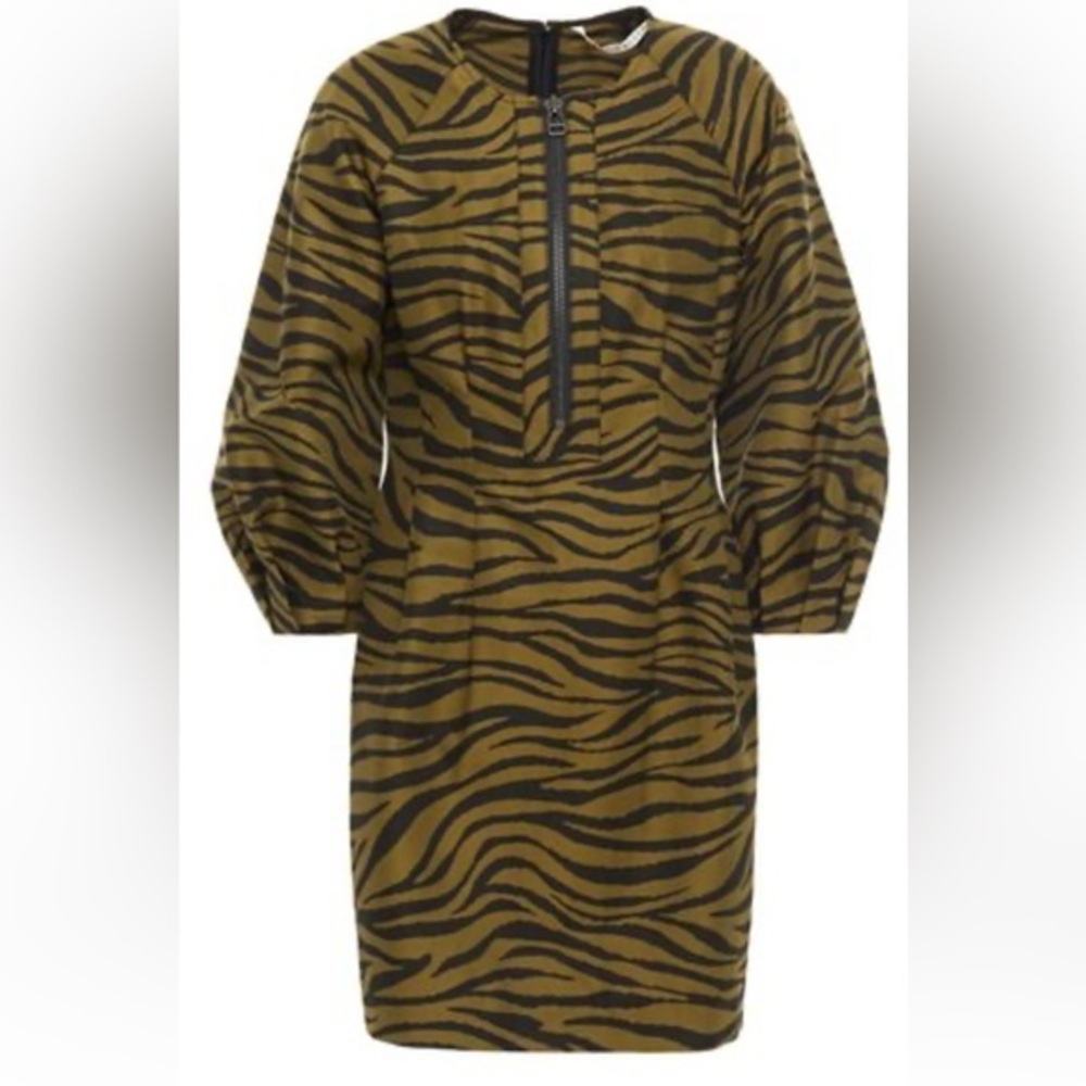 Veronica Beard Short Zebra Dreas